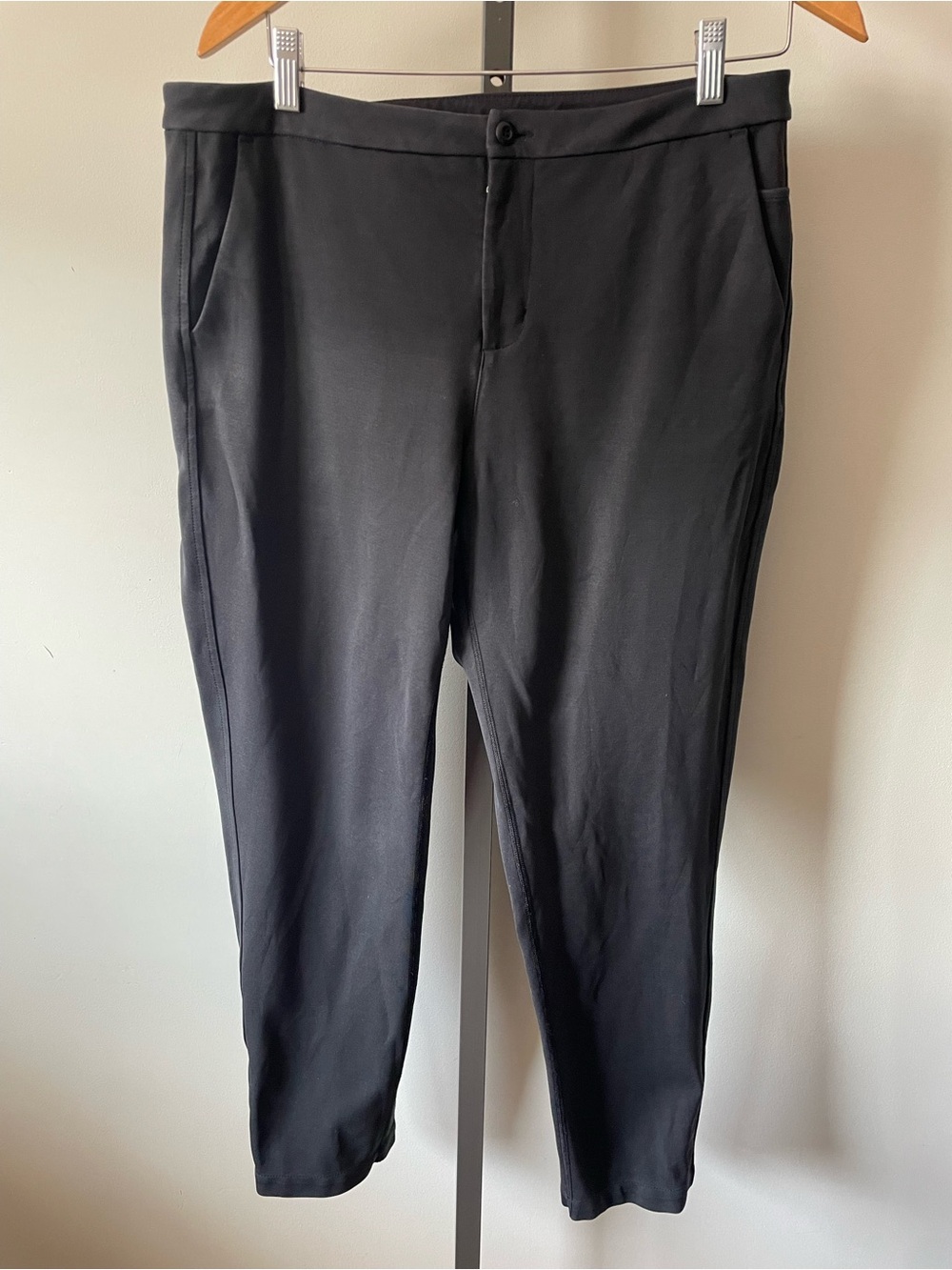 Lululemon Trouser Pants Black Golf Vintage Business Work Size 10